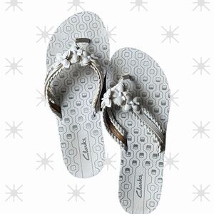 Clark’s sandals, size 8